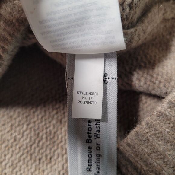 J Crew Sweater Small Merino Wool Blend Fair Isle Nordic Ruffle Sleeve Knit H3933 - Picture 10 of 10